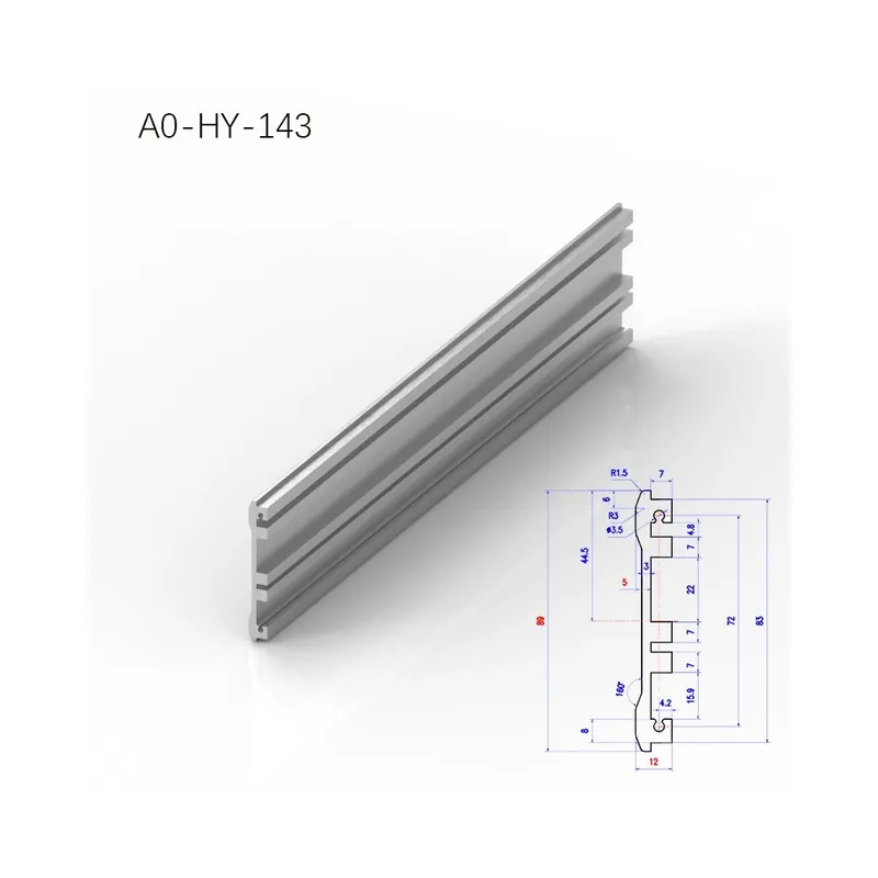 250-A0-HY-143-BRZHIFI 6061 Alumínium Profil CNC Megmunkáló panel Alkatrészek Audio erősítő Tartó tok Lézeres feliratozással Akciós ár