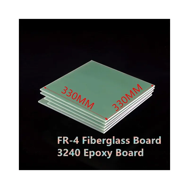 5mm-Világoszöld-330mmx330mm Világos zöld FR4 Üveggyapot tábla Fekete 3240 Epoxi gyanta tábla G10 Bakelit Szigetelőtábla Expressz szállítás