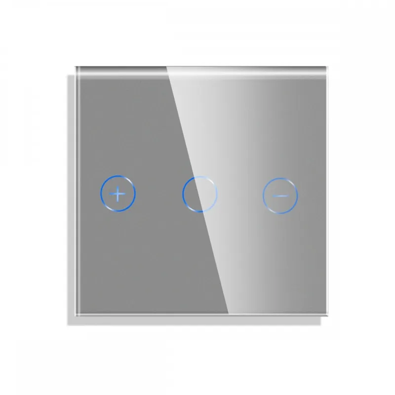 86x86mm-Tompító Szürke-Bingeolec EU szabvány 86mm Gyöngy Kristályüveg Szimpla Üveg Panel Csak Üveg Panel Rendeld meg most