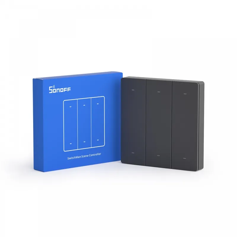 Kiárusítás 4db-1-5db SONOFF R5 Jelenet Vezérlő elemmel 6 gombos Vezetékmentes Vezeték nélküli eWeLink-Távirányító Smart Home M5/MINIR3-hoz