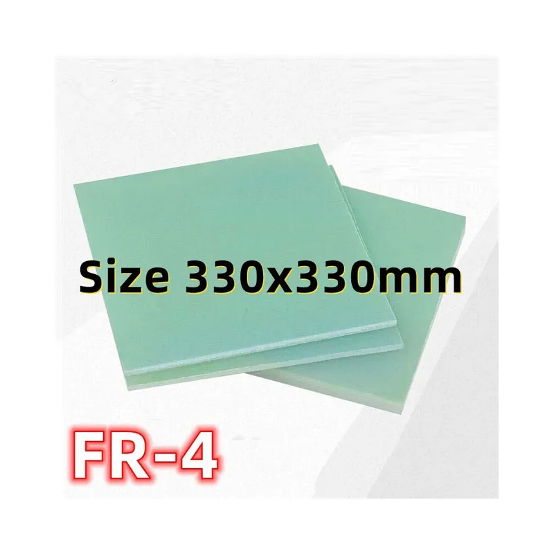Prémium 1mm-Világoszöld-330x330mm Világos zöld FR4 Üveggyapot Fekete 3240 Epoxi gyanta G10 Bakelit Szigetelés tábla CNC-gravírozás
