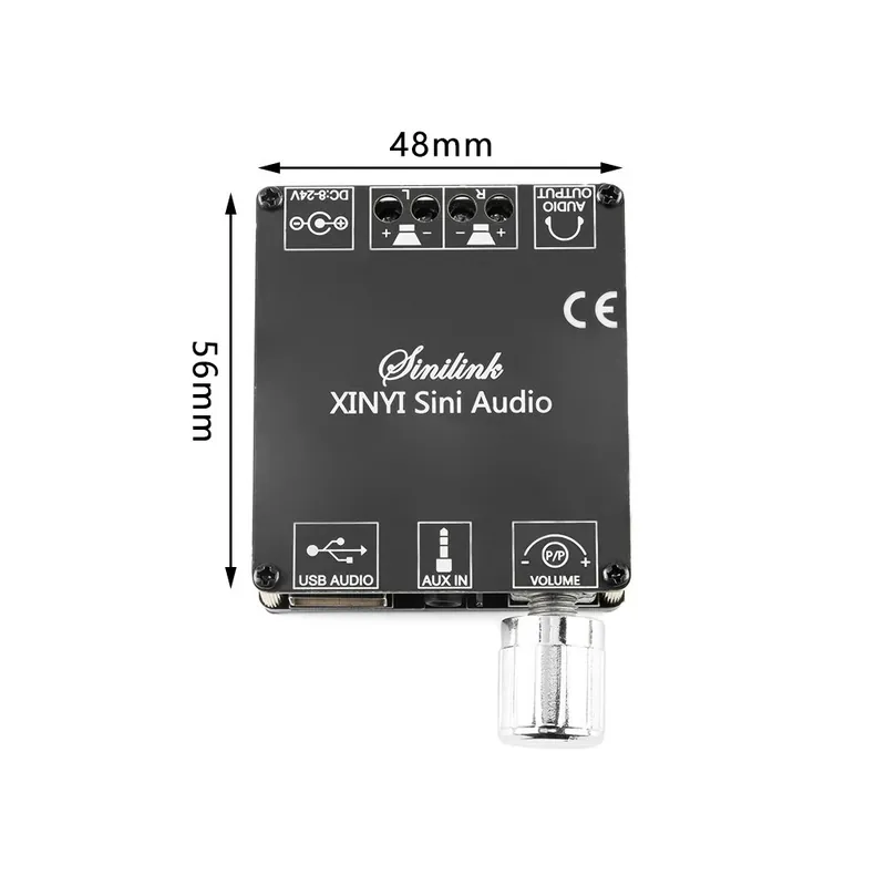 XY-C50L-Sztereó digitális Teljesítmény erősítő Bluetooth kompatibilis XY-C50L Dual 2.0 2.1 BT5.0 Erősítő modul Legnépszerűbb
