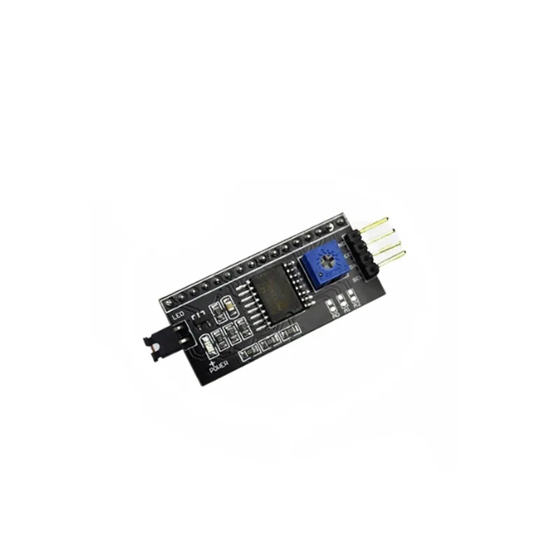 I2C -1db-Kék képernyő Sárga-zöld képernyő IIC/I2C 1602 LCD kijelző modul LCD1602A Kék képernyő Mögötte modullal Szuper ajánlat