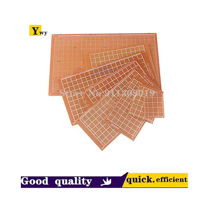 Vásárlói kedvenc 7X9CM-5db PCB Áramköri kártya Bakelit Univerzális tábla 5*7/7*9/9*15/10*22/12*18/13*25/15*18M