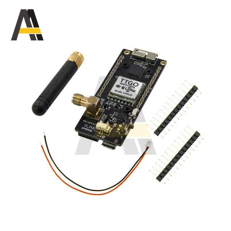 SMA IP5306 868Mhz-0,96 hüvelyk OLED ESP32 Bluetooth kompatibilis WIFI Vezeték nélküli modul Vezeték nélküli tábla Azonnal elérhető
