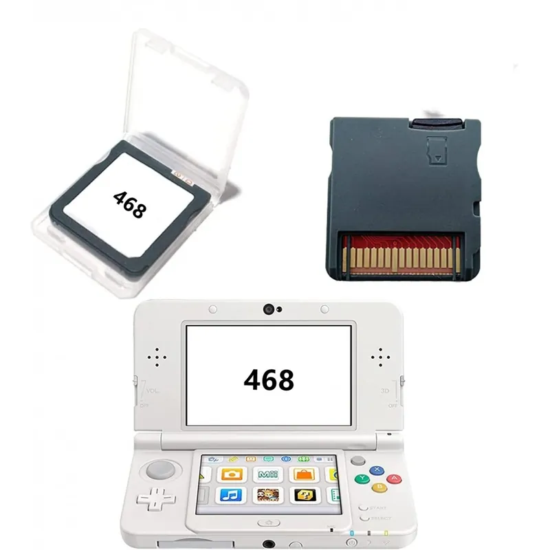 468 az 1-ben-DS játékok NDS Játék kártya Szuper Kombinált Kazetta DS NDS NDSL NDSi 3DS 2DS XL-hez Új Újdonság