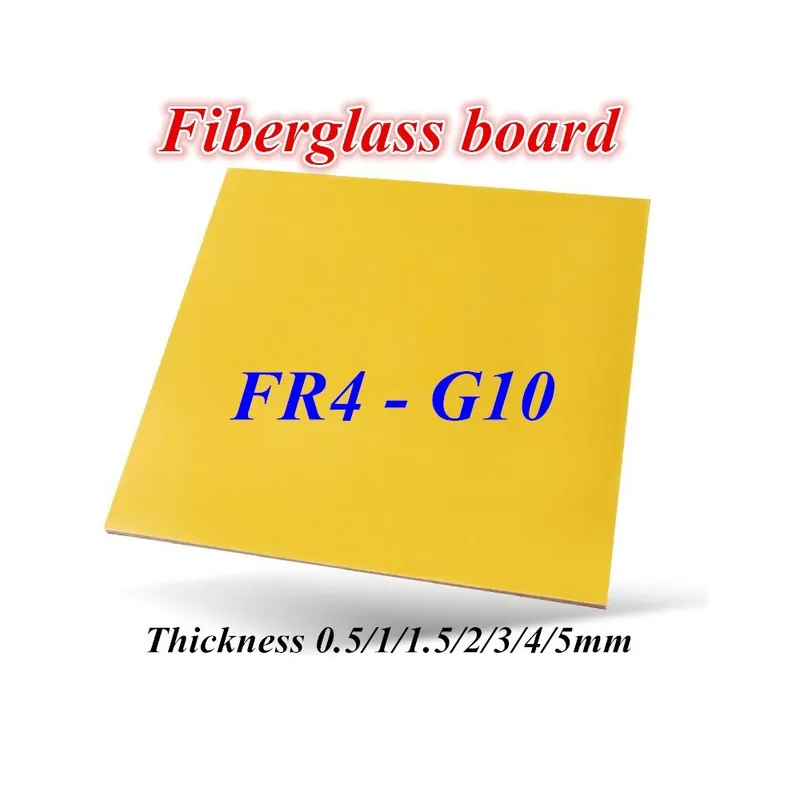 0,5mm-100mmx150mm-Áramköri szigetelő kártya Epoxi tábla Magas hőmérséklet ellenállás 3240 Üveggyapot Szigetelő lemez Ingyenes szállítás