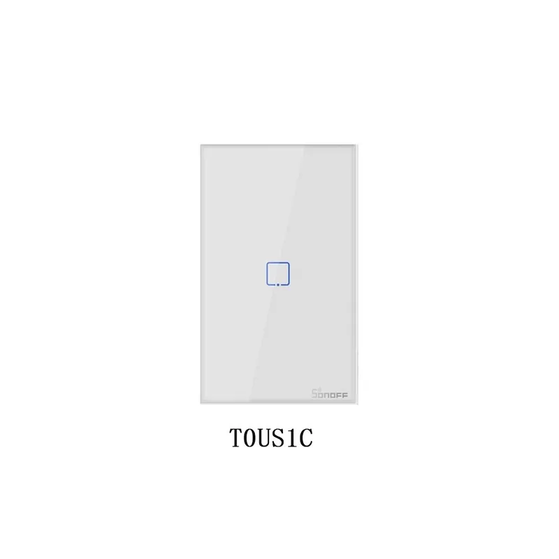 T0US1C-SONOFF T0US TX Fali Villanykapcsoló 1/2/3 soros Hangvezérlő/APP/Wifi/Érintésvezérlő Alexa Google Home IFTTT Kedvezményes ár