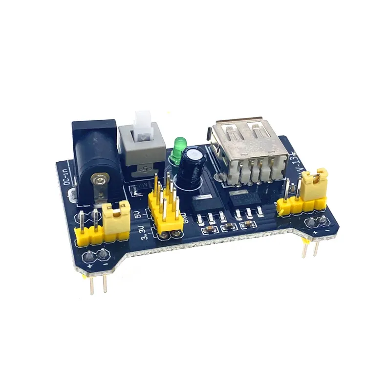 Szuper akció Tápegység modul-Eredeti 3,3V/5V MB102 Kenyértábla tápmodul+MB-Forrasztás nélküli prototípus Kenyértábla készlet