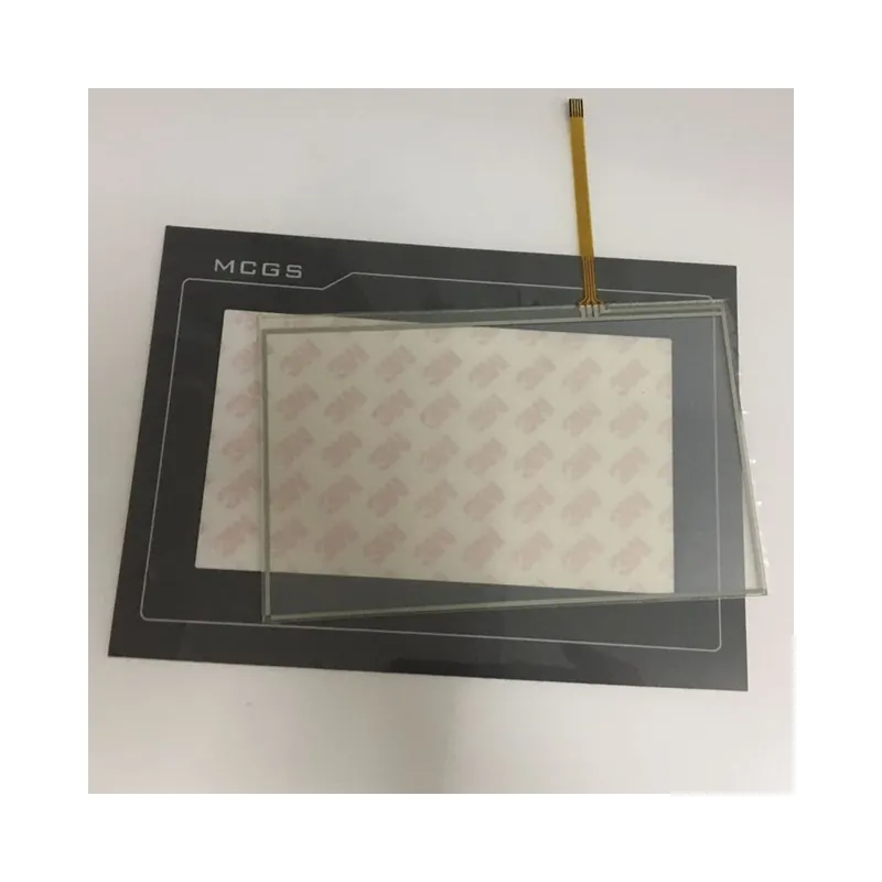 Árcsökkenés Membrán Film-TPC7062KD 7,1 hüvelyk Érintőképernyős Üveg + Membrán Film MCGS HMI Panel javításhoz