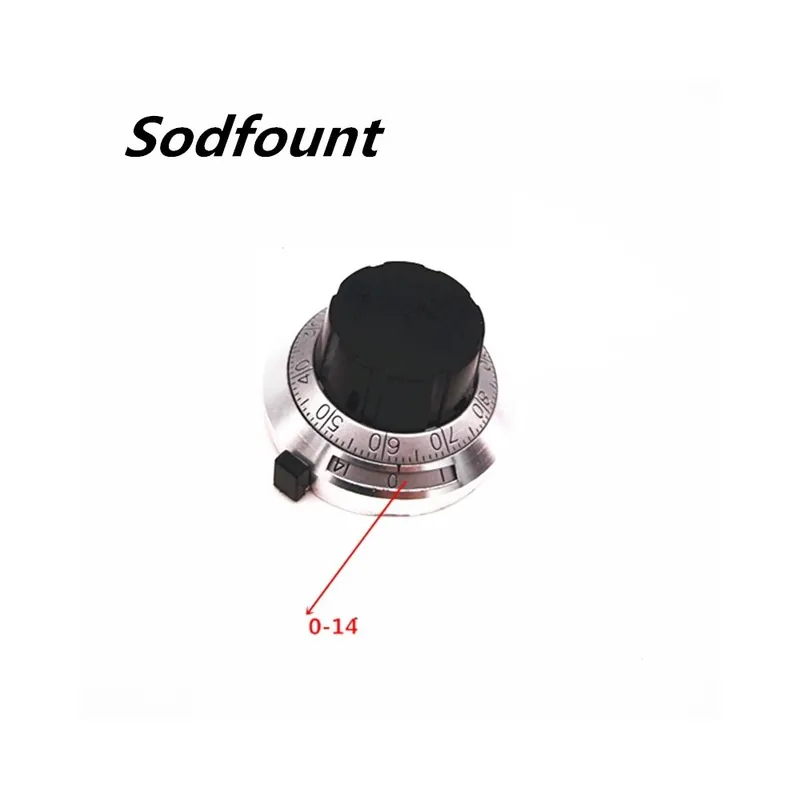 Ajánlat 1db 46MM Többfordulatú Potenciométer Gomb B2 Pontosságú Tárcsázó Gomb 3590S 7276