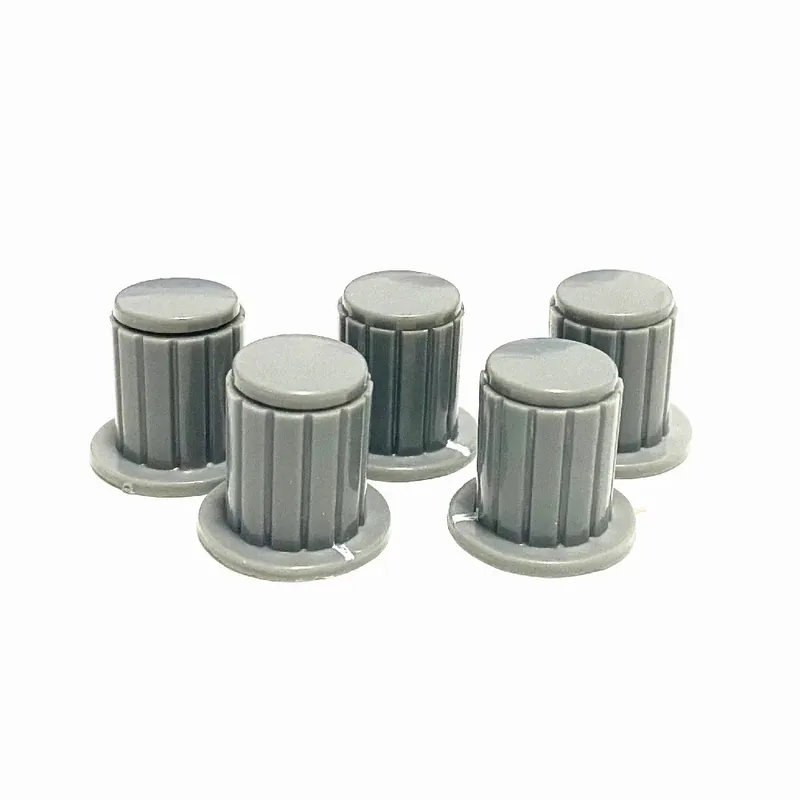 Szürke-5db/csomag Bakelit Potenciométer gomb K17-01 WXD3-13-2W WH3-13 WH3-12 gomb WH5 15*17MM furat átmérő 4MM Legkelendőbb