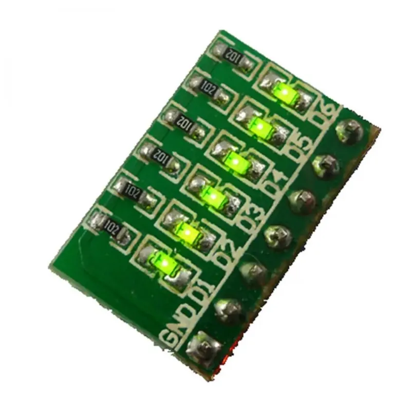 1x 6 bit Zöld-6 bites mini Led tábla Arduino-hoz Uno Mega2560 Nano Kenyérlemez Készlet Gyors szállítás