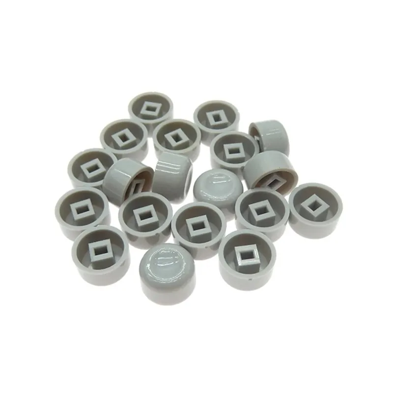 Szürke-50db A01 Mikrokapcsolós Nyomógomb kupak 5,8*5,8 7*7 8*8* 8,5*8,5mm - 13,2*7,8MM-es Önzáró Kapcsolóhoz 13,2*7,8MM Vásárlói kedvenc