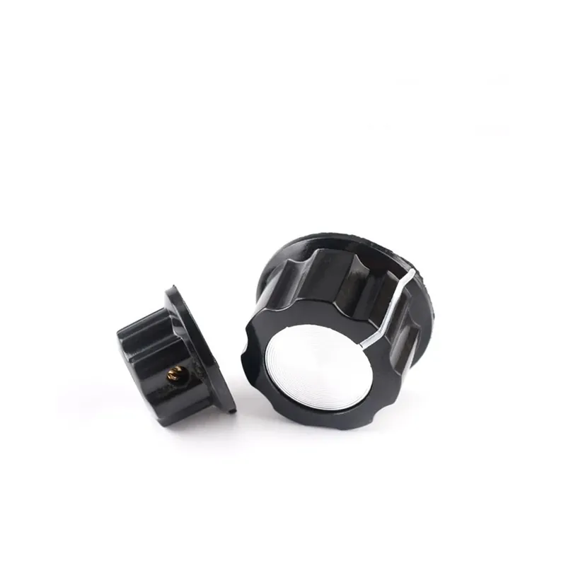 20db-10/25db kupak MF-A03 Potenciométer gomb WH118/WX050 Bakelit gomb / Rézmag Belső furat 6mm Legnépszerűbb