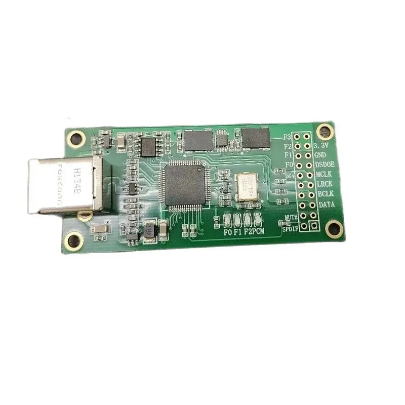 Műanyag kristály-Új XU208 XMOS USB Digitális Audió Interfész U8 Frissített Aszinkron alkártya modul Outlet