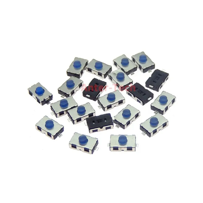 Normál zárt-10db 3*6*2,5 NO Mikrokapcsoló Normál zárt 3*6 SMD Szilikagél gomb Billentyű Megszakító 4*6 NC Puha gomb SMD 3x6x2,5 Alacsony ár