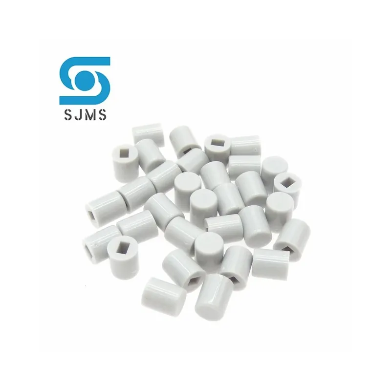 Szürke-50db A06 Nyomógombos Kapcsoló kupak 6*7mm 8,5x8,5 8x8 7x7 5,8x5,8 Önzáró Kapcsoló gombhoz kupak Exkluzív ajánlat