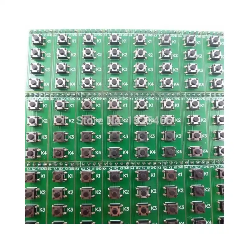 24 db-2/8/24db Nyomógombos Kapcsoló 4 Billentyűzet modul Billentyűzet gomb - PIC PLC ARM FPGA CPLD MCU Fejlesztői kártyához Azonnali szállítás