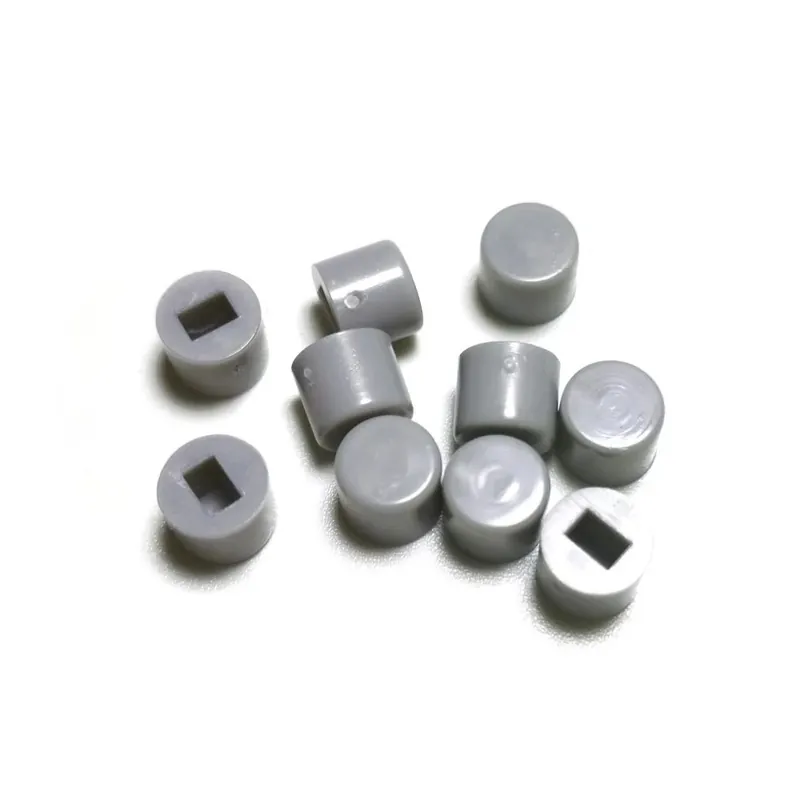Szürke-A28 Önzáró Kapcsoló kupak Méret 6*5mm kupak - 5,8/7/8/8,5 méretű Önzáró Kulcsos kapcsolóhoz furat 3x2mm (10db/csomag) Kiárusítás