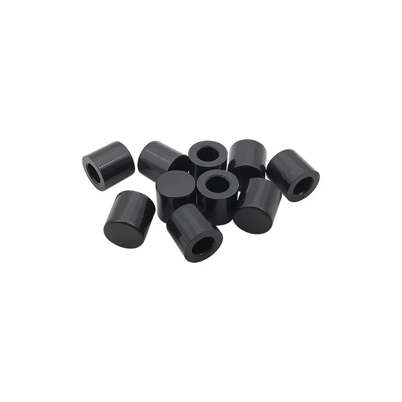 Ne maradj le Fekete-70db/szett Műanyag A56 gomb kupak 7 színben 6x6mm A56 Kerek Nyomógombos Kapcsoló kupak készlet 6mm