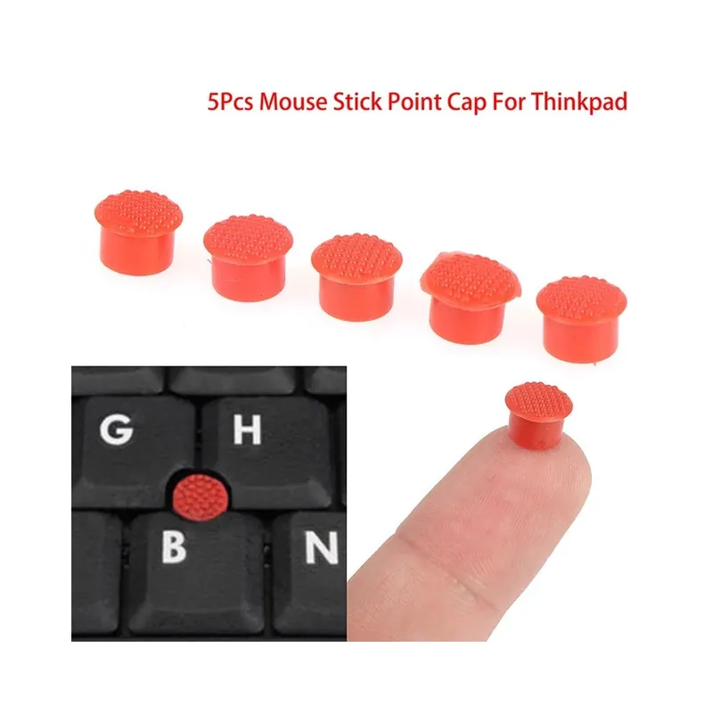 Csak ma ThinkPad-hoz-5db Laptop Billentyűzet TrackPoint Pöcökegér gomb kupak DELL-hez HP-hoz IBM Lenovo THINKPAD-hoz