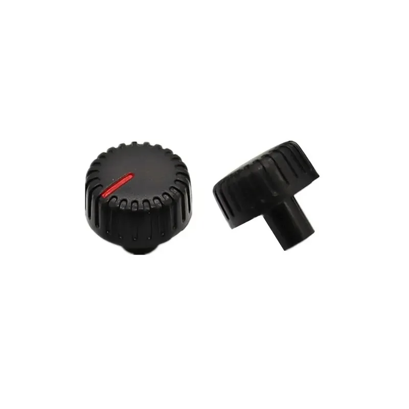 Narancssárga-5db Műanyag sávozott Fekete kupak 21x19MM Potenciométer Kódoló Forgatható Kapcsoló gomb 6MM Szilvatengely Rendeld meg most