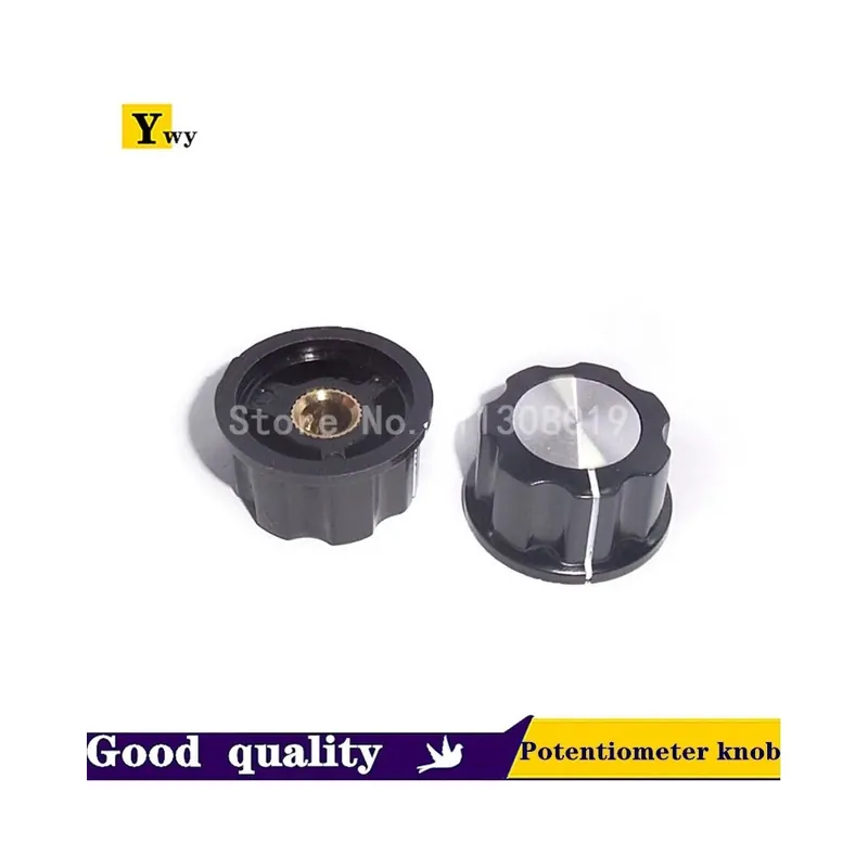 6mm-5db sombrero MF-A03 potenciométer gomb WH118/WX050 bakelit gomb/réz mag belső furat 6 mm / 6,4 mm Korlátozott ajánlat
