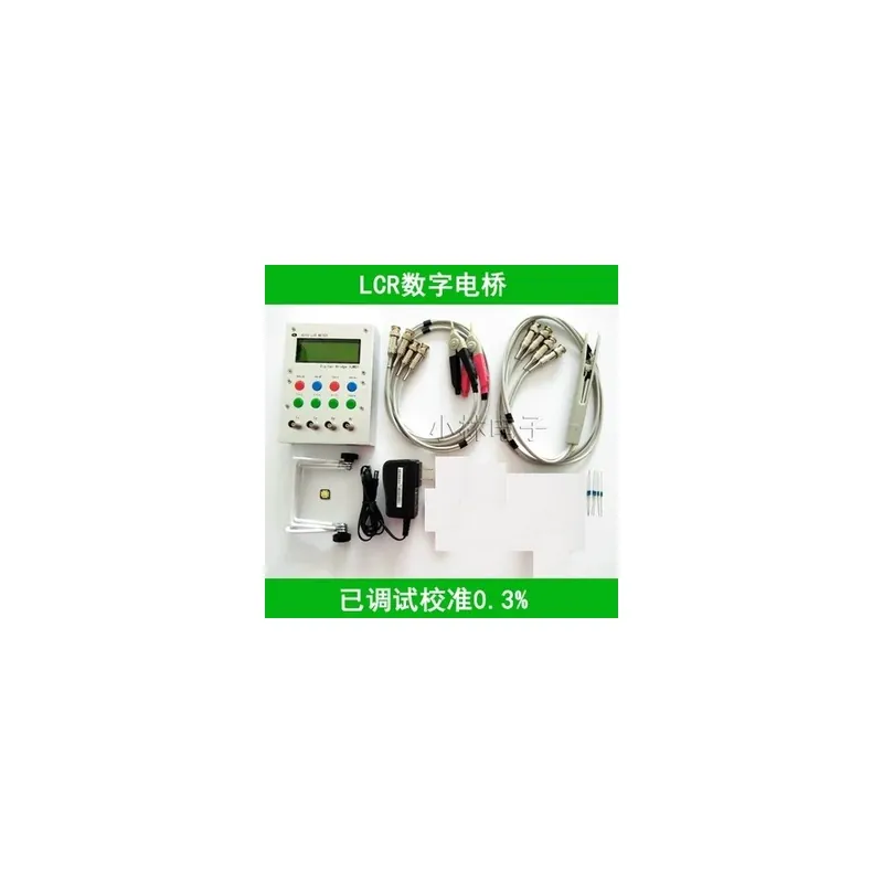 Narancssárga-XJW01 LCR Digitális hídvizsgáló induktivitás kondenzátor ellenállás óraszíj ESR Készlet Biztonságos fizetés